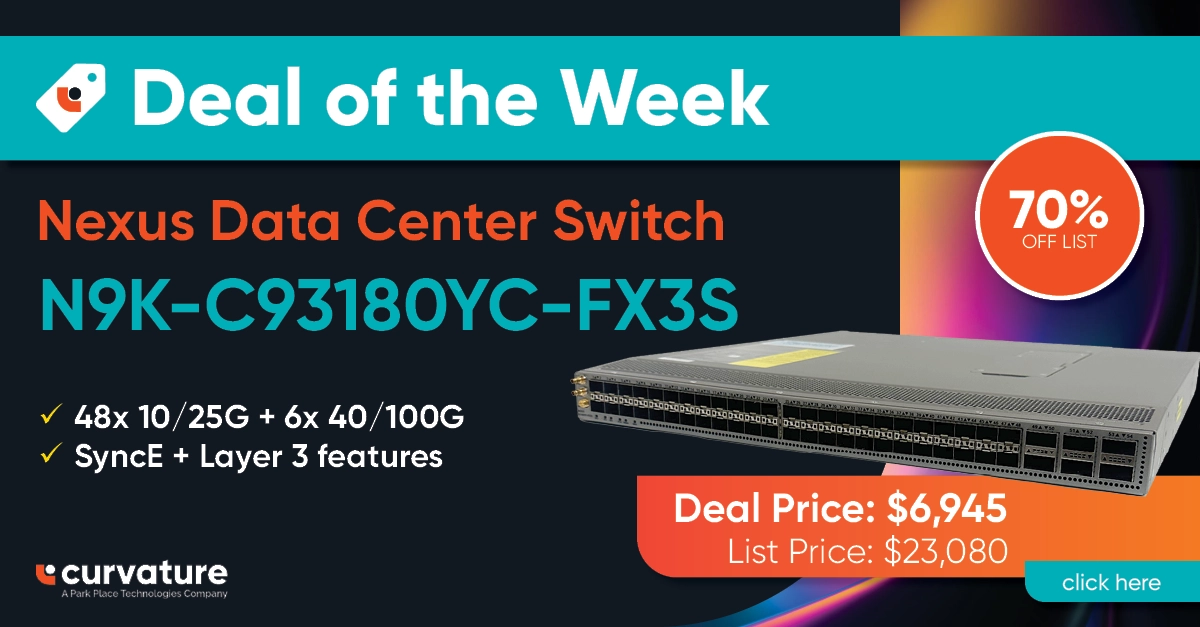 Deal of the Week: Nexus Data Center Switch